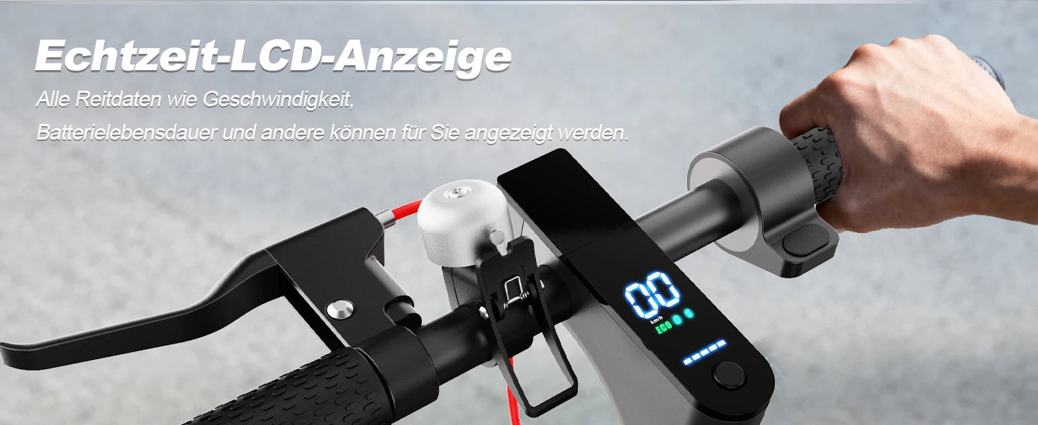 Todimart T3 ABE Elektroroller für Erwachsene, 36V 7.8AH, Spitzenleistung 500W, 25-35KM, 8,5-Zoll-Wabenreifen, Urbaner Elektroroller