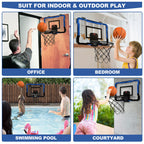 Ring Basketballkorb Wandmontiertes Indoor-Trainings-Kinder-Basketballspielzeug Mini-Basketballkorb-Set für Kinder-Outdoor-Spiele
