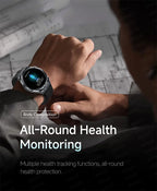 EKG High-End Gesundheits-Smartwatch Herren Blutdruck Lipide Blutsauerstoff Körperanalyse Harnsäure Gesundheitstracker Smartwatch Herren Damen