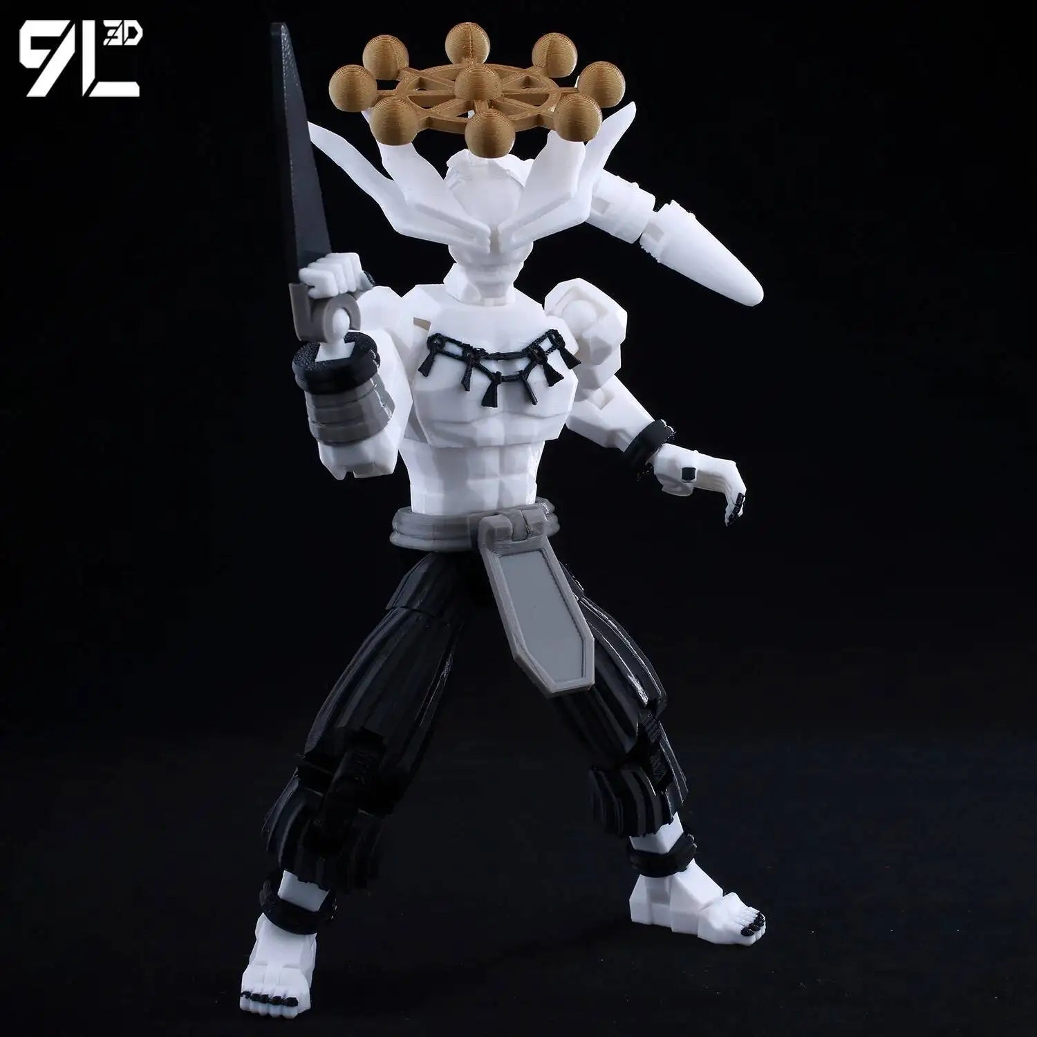 9L3D Lucky13 Gojo Sukuna Jujutsu Fushiguro Toji Gojo Satoru Actionfigur Dummy13 T13 Mehrgelenkige Sammlerstücke Titan13