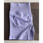 TKITK Shorts Nahtlose Yogahosen Damen Fitness Outfits Shark Bite Shorts für Fitnessstudio Laufen Radfahren Leggings