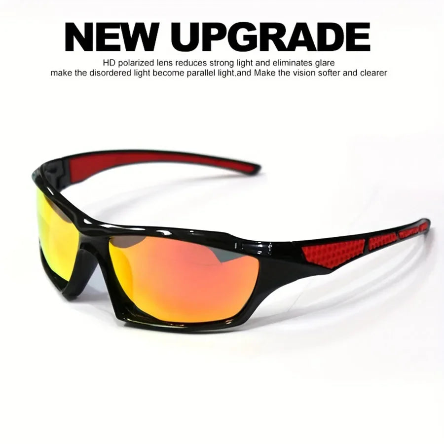 Fashion-Sportsonnenbrille polarisiert UV-Schutz personalisierte Brille runder Rahmen Metall Herren- und Damen-UV400-Brille
