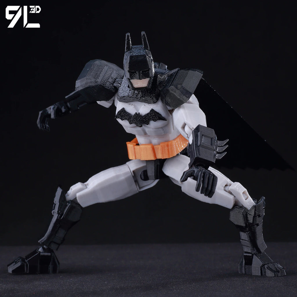 9L3D Gedruckte Deadpool Wolverine Batman Spider-Man Venom Actionfiguren Dummy13 Lucky13 T13 Anime Modell Spielzeug Sammlerstücke Geschenke