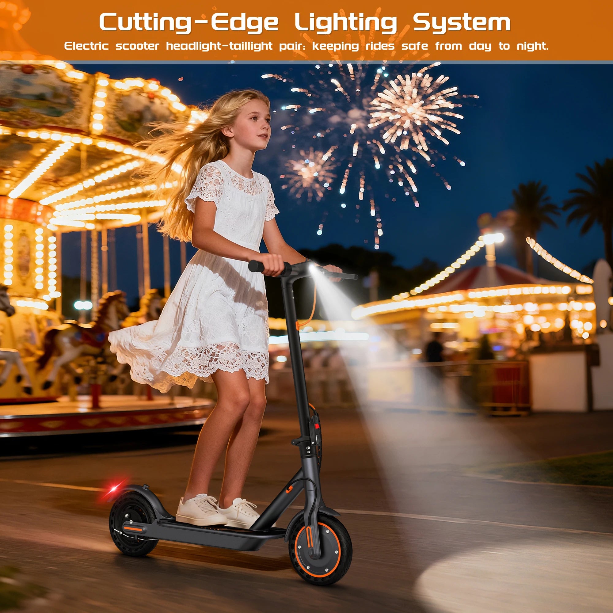 AOVOPRO Mini80C Elektroroller für Kinder 350W 8,5 Zoll Kinder-Elektroroller 31KM/H Supergeschwindigkeit 5-19KM APP Smart E-Scooter