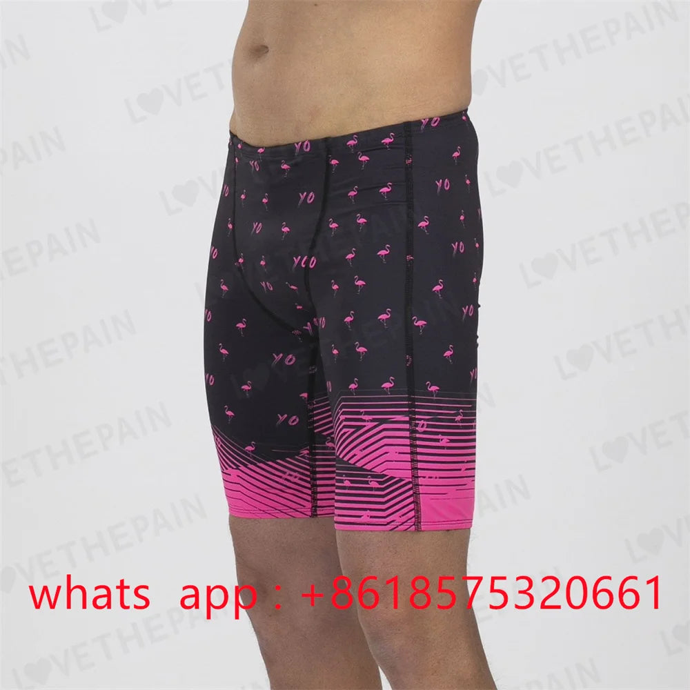 Zootekoi Herren Badehose Trainings-Badeshorts Strand-Badehose Schwimmhose Jammer Sommer Sport Surfhose Shorts 2024