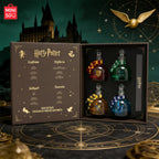 MINISO Harry Potter Serie 4tlg. Magic Academy Flammenloses Aroma-Kit Kartusche Reed Diffuser Öl Lufterfrischer Duftset
