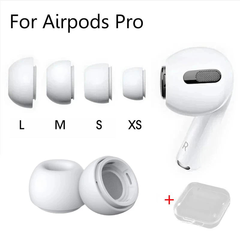 Eartips For Airpods Pro 1/2 Ear Pads Silicone Case Pressure Relief Hole Ear Caps Cushion Eartips Buds Earphone Air Pods Pro Hauptbild