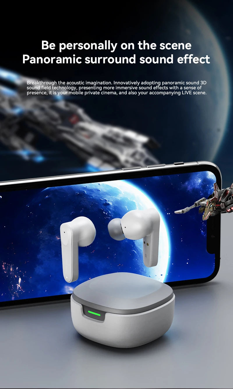 Lenovo AI Intelligente Übersetzungs-Bluetooth-Kopfhörer, unterstützt mehrere Sprachen, kabellose In-Ear-Business-Kopfhörer mit App