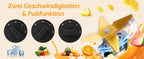 Aigostar Standmixer und Smoothie Maker, 1,5 Liter Glasbehälter, Titanbeschichtete Klingen, Eisfunktion, 2 Geschwindigkeiten + Pulsfunktion