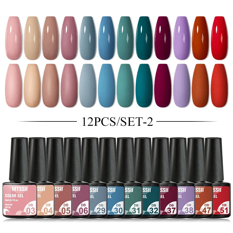 10/12PCS/SET Katze Magnetisches Gel Nagellack Set 9D Reflektierendes Glitzer Gel Halbpermanentes UV Gel Soak Off Funkelndes Nagelkunst Kits