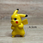 Pokémon Actionfigur Pikachu Spielzeug Glumanda Schiggy Bisasam Taschenmonster Kleine Figur Kindergeschenk
