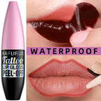 7 Farben Wasserdichtes Lip Tint zum Abziehen Lipliner Tattoo Lipgloss Lang Anhaltend Matt Rosa Rot Braun Kontur Make-up Lippenflecken Geschenk