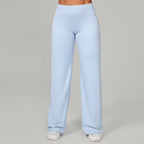 Damen gerade Yoga-Leggings weicher, dehnbarer Stoff Damen-Yogahosen GYM Schweißableitende Eigenschaften Lauf-Sport-Hosen
