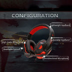 Gaming Kopfhörer 3.5MM Kabelgebunden PC Bass Stereo Gamer Headset Telefon Laptop Kopfhörer Helm Mit Mikrofon Für PS4 Xbox One Switch