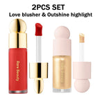 Rare Beauty Powder Highlighter Blush Water Light Shimmer Waterproof Long Last Face Illuminator Brighten Light Liquid Highlighter