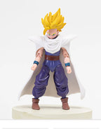 12-18CM Anime Dragon Ball Z Super Saiyajin Son Goku Broly Vegeta Anime Actionfigur Modell Geschenke Sammlerfiguren für Kinder