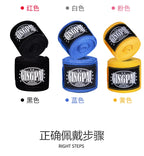 3/5M Boxbandagen Baumwolle Elastische Handschützer Handgelenkbandage Handband Verband Fitness Sanda Muay Thai Karate Sport Faustbandage