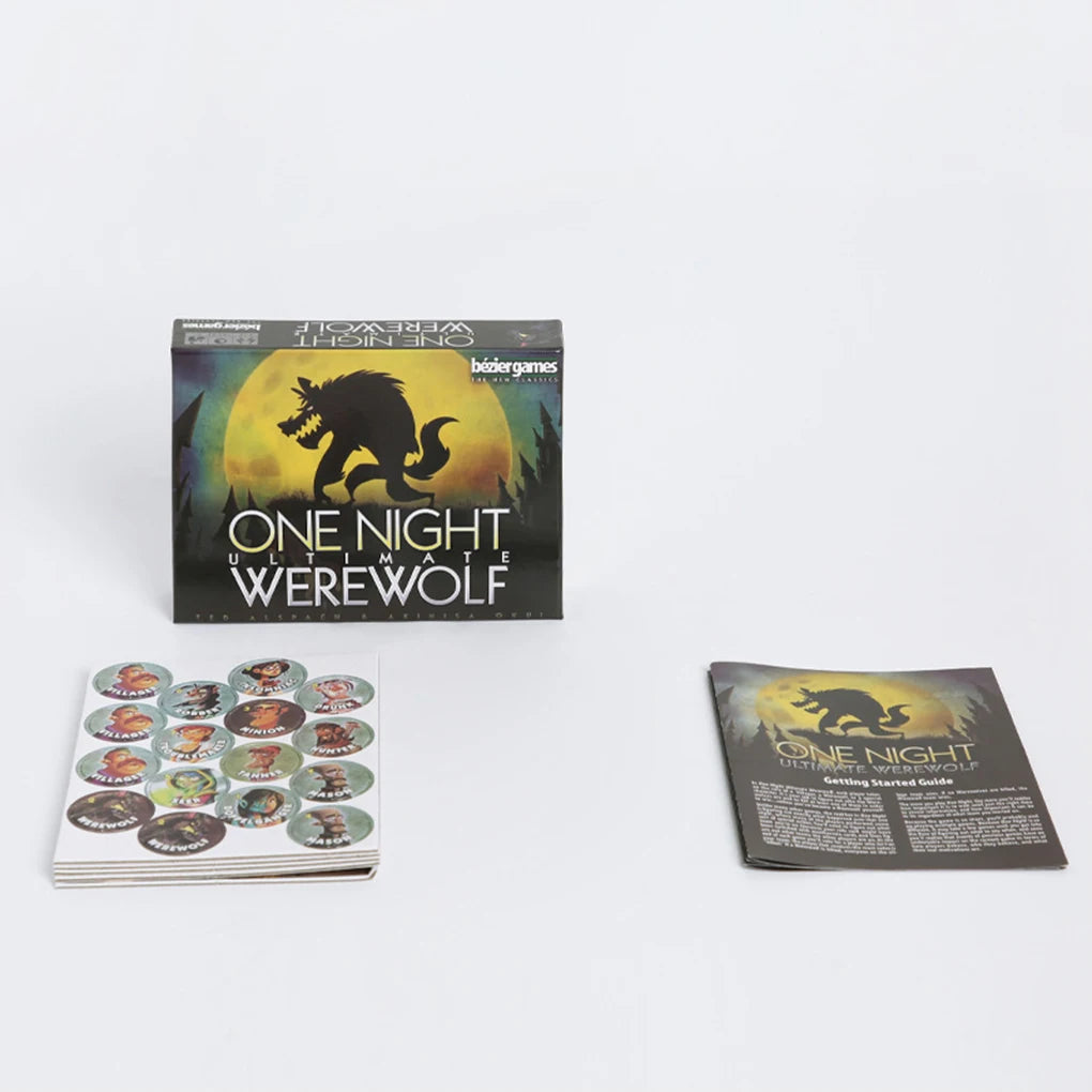 Brettspiele One Night Ultimate Werewolf Spielkarte Daybreak Vampir Alien Bonusrollen Party Zuhause Spielkarten Papierspielkarte