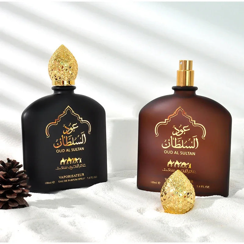 Arabisches Dubai blumig-fruchtiges Parfüm, Zitrus-/Holziger Damenduft, Glamour Herren frisches Eau De Toilette, Vetiver/Zitrone/Lavendel Duft