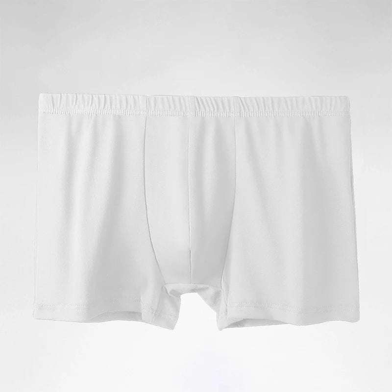 Herrenunterwäsche 100% Baumwolle Boxer Briefs Sommer Große Größe Dünne Atmungsaktive Komfort Unterwäsche Sport Jungen Boxer Briefs