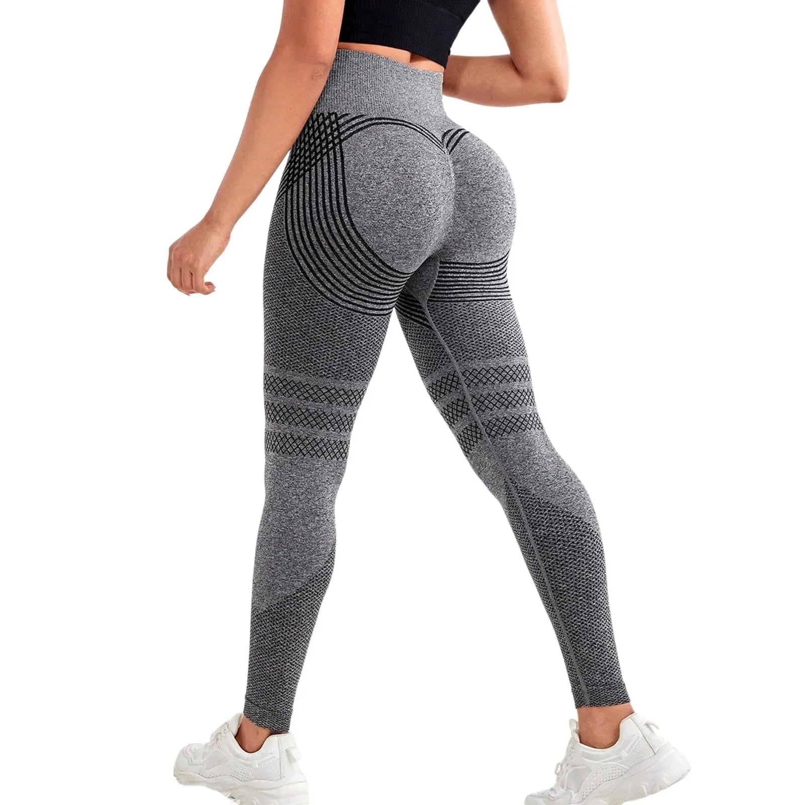 Damen-Workout-Leggings 3D Kompressionsleggings Cellulite-Reduzierende Leggings Damen High Waist Damenbekleidung Ausverkauf Hauptbild
