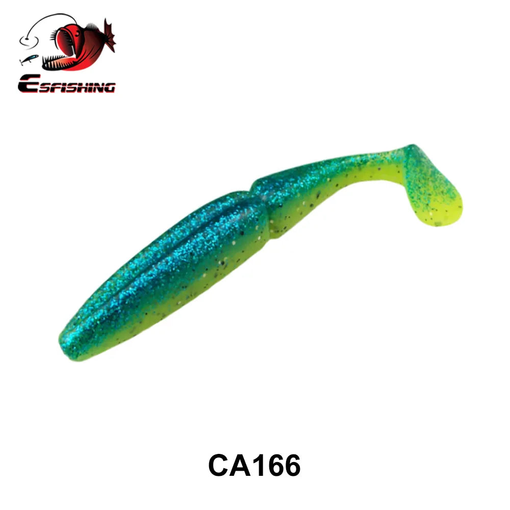 ESFISHING Angelköder Easy Shiner 100mm125mm155mm 200mm pesca isca artificial Silikonköder Leurre Souple Hecht Barsch
