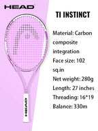 HEAD Carbon Composite Integration Tennisschläger für Anfänger Damen Herren Studenten Einzel-Trainingsschläger