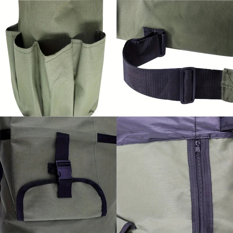Angeltaschen Robust Faltbar Angeltasche Multifunktional Große Kapazität Hochwertige Rutenhülle