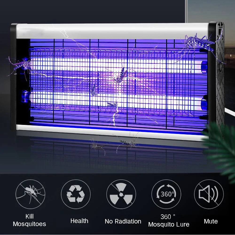 Mosquito Killer Lamp Electric Insect Trap Fly Catcher for Bedroom Indoor Pest Control Anti Mosquito Repellent Fly Trap