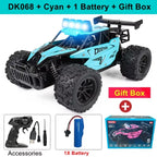 Oike RC-Car 1:16 Modell mit LED-Lichtern Funkferngesteuertes Offroad-Kletterfahrzeug Outdoor-Autos Drift-Rennspielzeug Jungen Geschenke