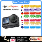 DJI Osmo Action 6 Action-Kamera, variable Blende, 1/1,1-Zoll-Quad-Sensor, neues 4K mit freiem Zuschnitt, Osmo Action 6