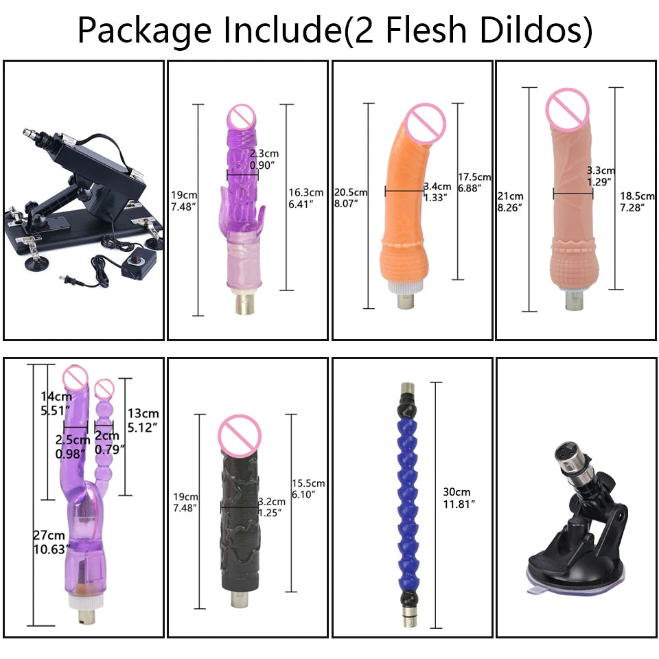 ROUGH BEAST Sexmaschine für Frauen und Männer mit Dildoaufsatz, automatische Masturbationsmaschine, 3XLR-Anschluss, Sexspielzeugprodukte