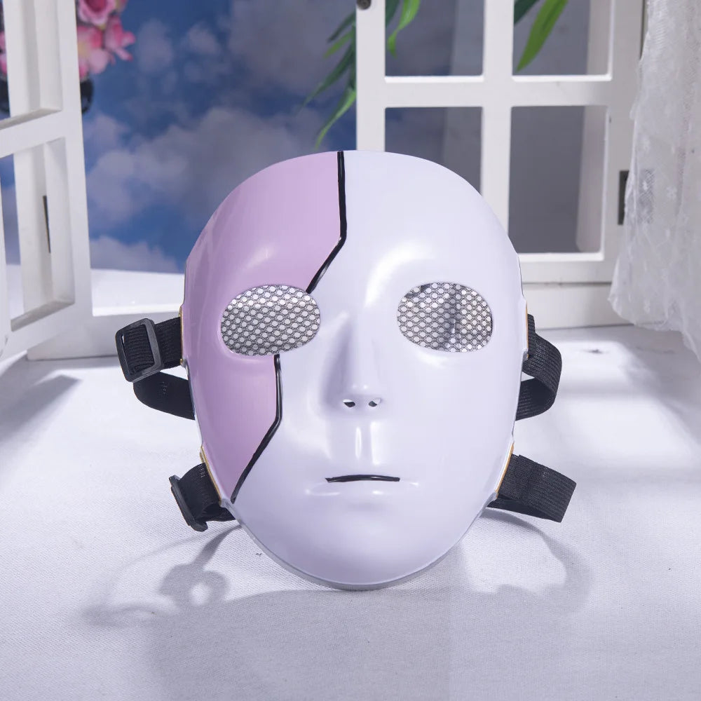Sally Face Mask Cosplay Game Anime Sal Fisher Vollgesichtsmasken Unisex Halloween Karneval Verkleidung Party Kostüm Requisiten Geschenke