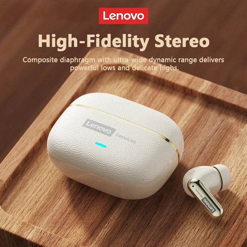 Choice Lenovo LE208 Kabellose Lederkopfhörer Bluetooth 6.0 ENC Kopfhörer Rauschunterdrückung Headset Geringe Latenz Gaming-Headset Hauptbild
