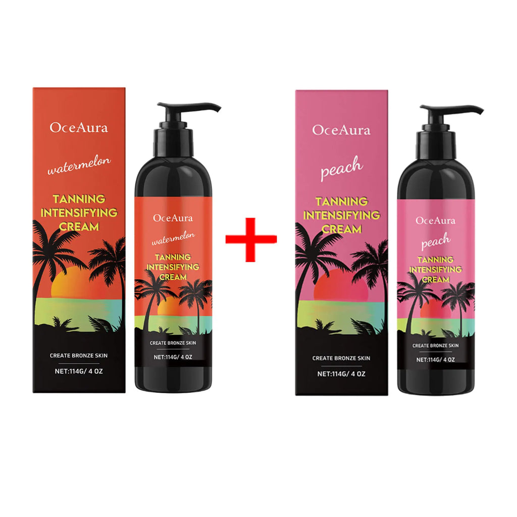 Pfirsich Selbstbräuner Creme Bräunungs-Verstärkung Verdunkelung Selbstbräunung Sonnengeküsster Teint Feuchtigkeitsspendende Wassermelonen Bräunungscreme