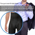 Herren Body Shaper Bauchkontroll-Shorts Shapewear Bauchmieder Boxer Slips Hohe Taille Schlankheitsunterwäsche Bein Kompressionshose