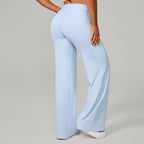 Damen gerade Yoga-Leggings weicher, dehnbarer Stoff Damen-Yogahosen GYM Schweißableitende Eigenschaften Lauf-Sport-Hosen