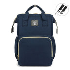Wickeltasche Baby Wickeltasche Wasserdichter Rucksack Mode Mama Mutterschaft Markenrucksack für Mütter