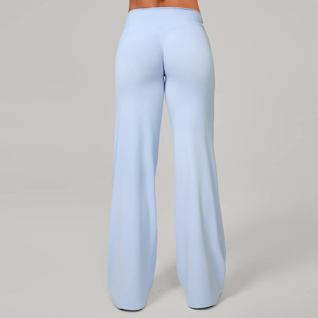 Damen gerade Yoga-Leggings weicher, dehnbarer Stoff Damen-Yogahosen GYM Schweißableitende Eigenschaften Lauf-Sport-Hosen