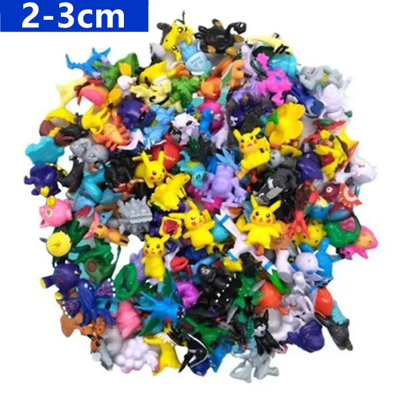 144 Anime Stil Actionfigur Modell Pokémon Figur Spielzeug Ornament Dekoration Sammlerstücke Spielzeug für Kinder Weihnachtsgeschenk