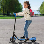 Vankel 6.5-inch Kids Electric Scooter for Boy & Girls with Bluetooth Rainbow Lights 8-10km Range LCD Display Children Scooter