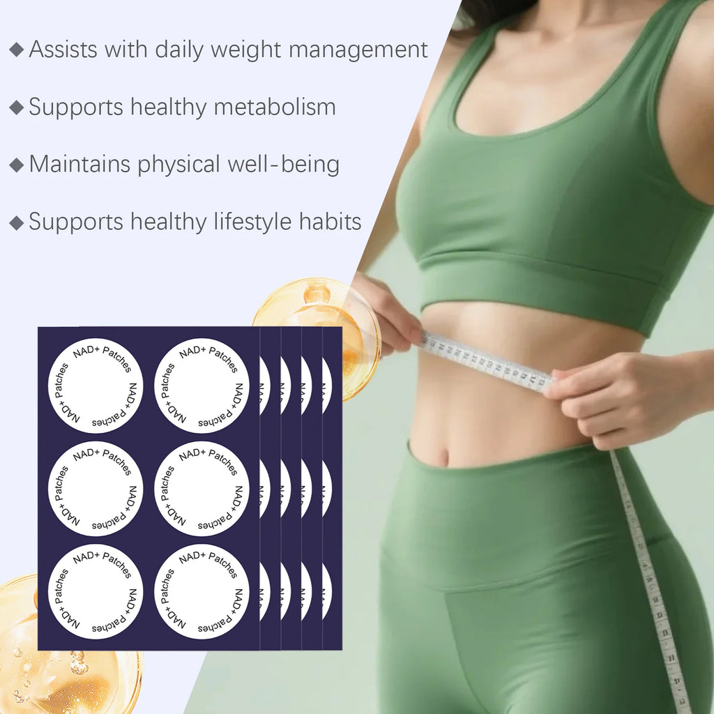 Liposomal Nad Pflaster Transdermale Absorption Steigern Zelluläre Energie Regulieren Stoffwechsel Gewichtsmanagement Gesundes Altern Pflaster