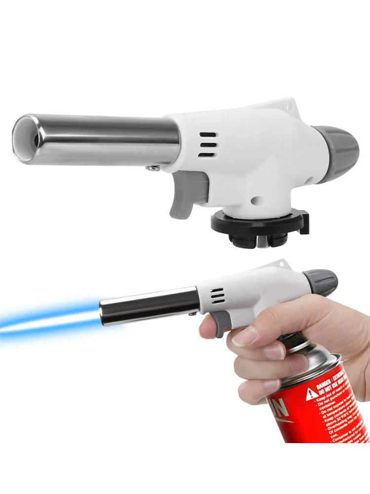 Multifunktionaler tragbarer Flammenwerfer Brenner für Camping Grill Desserts Löten Kochen Heizwerkzeug Haushaltszünder Hauptbild