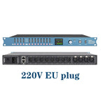 DP48X Professioneller Digital-Audioprozessor 4 Eingänge 8 Ausgänge Drive Rack Prozessor mit RIR DEQ 192KHZ Lautsprechermanagementsystem
