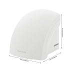 Electric Hand Dryer Compact Wall Mounted Automatic Air Hand Dryer with Infrared Sensor for Commercial Bathroom Hotel and Home
