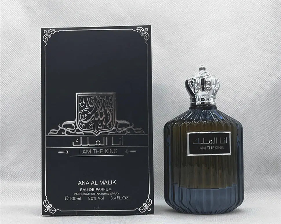 Dubai Prince Herrenparfüm 100ML Eau de Cologne lang anhaltender Duft Frische Wüstenblume Anziehend für Frauen Arabische Parfüme Mujer Originales