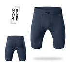 Kompressionsshorts Herren Schnell Trocknend Bodybuilding Tights Shorts Fitness Leggings Elastischer Bund Sportshorts Kurze Hose Gym Laufsport Herren
