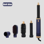 5-in-1 Warmluftbürste Heißluftkamm-Set Professioneller Lockenstab Haarglätter Styling-Tool für professionelle Haartrockner