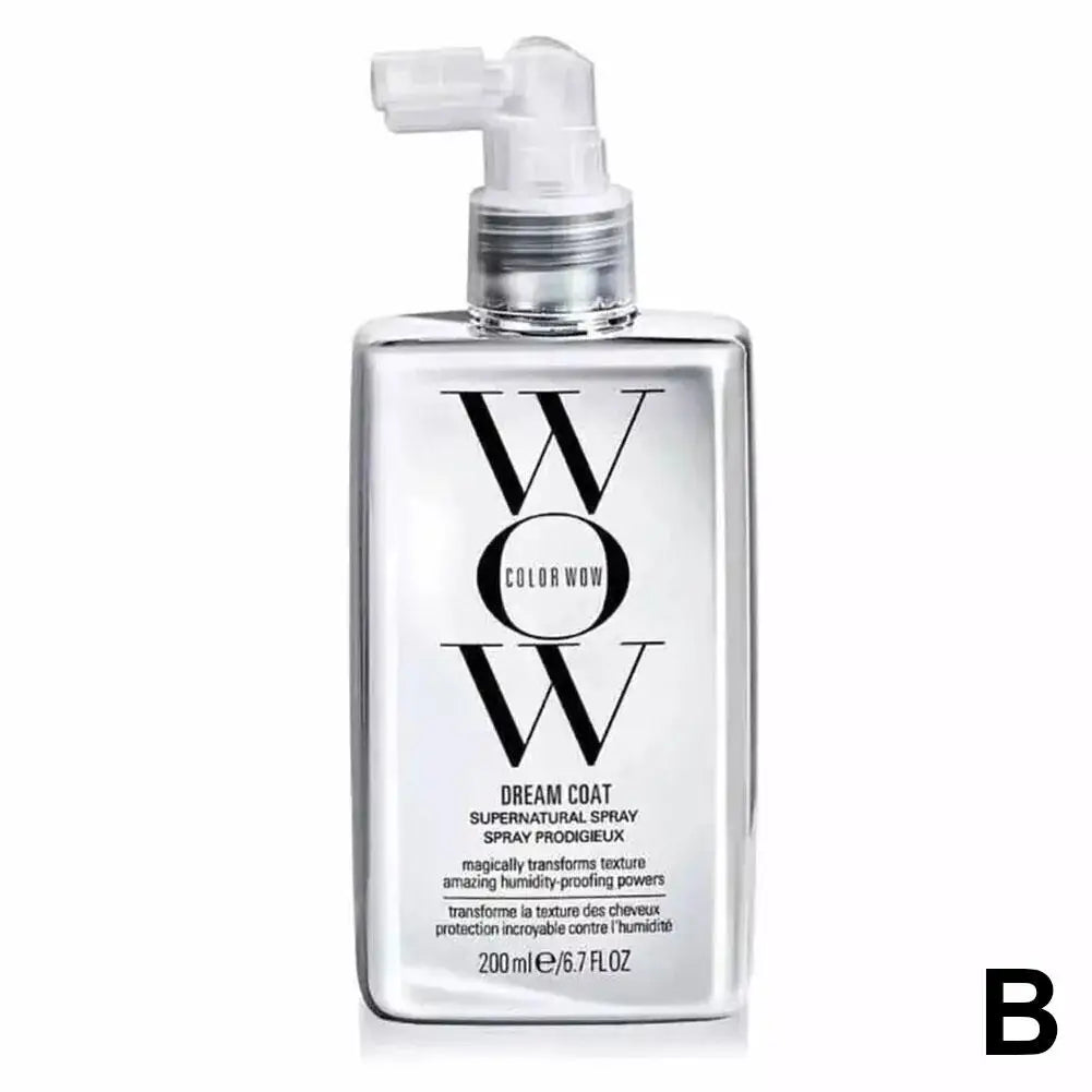 WOW Anti-Feuchtigkeits-Haarspray Für extrem krauses Haar Glättendes Shampoo Glanz-Glättungs-Conditioner Feuchtigkeitsspendende Haarpflege