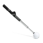 Einziehbarer Golfschwung-Trainingshelfer Rhythmus-Klick-Sound Golfgriff-Trainer-Aufsatz für das Indoor-Training Golfzubehör